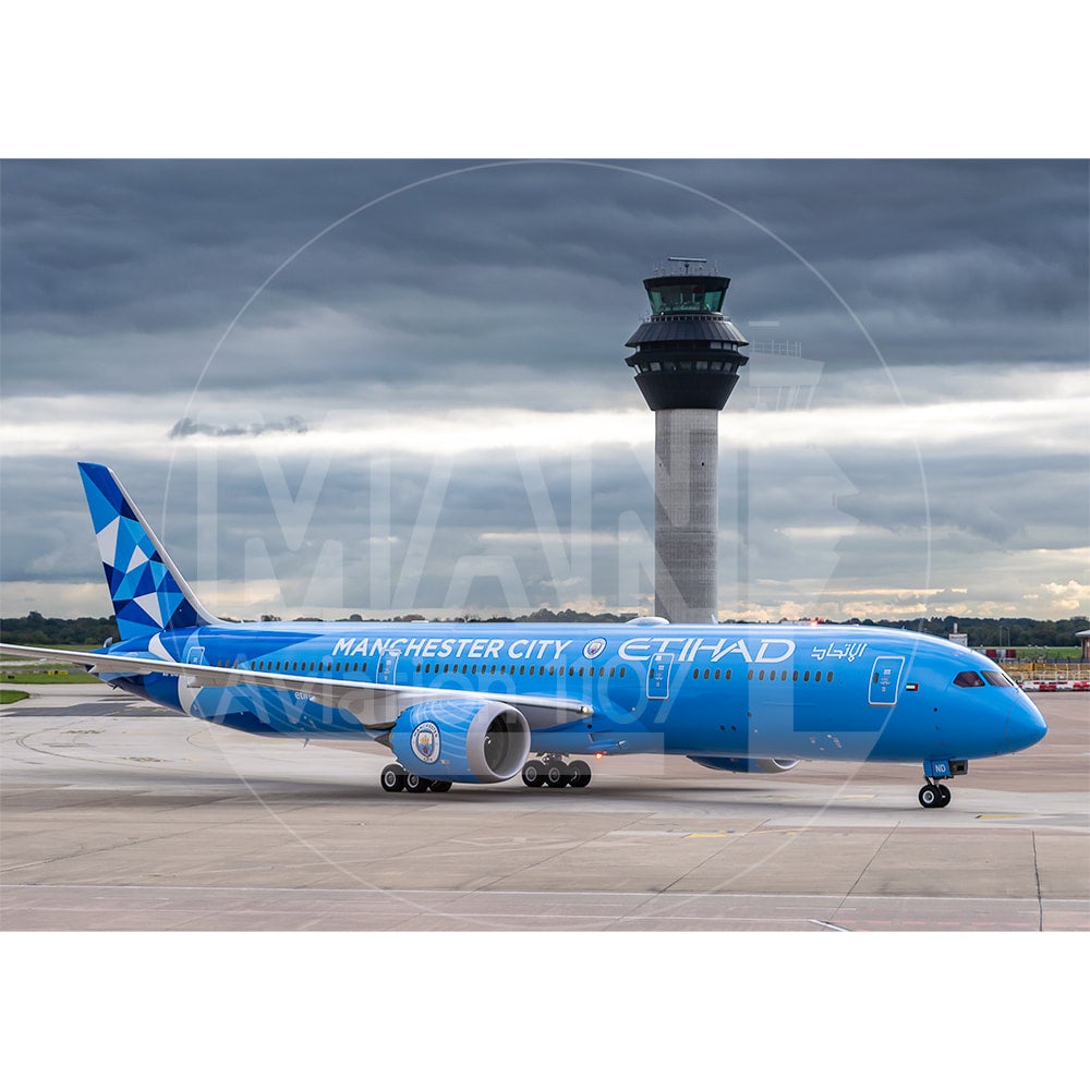 Etihad Boeing 787-9 Dreamliner MCFC | Manchester Aviation